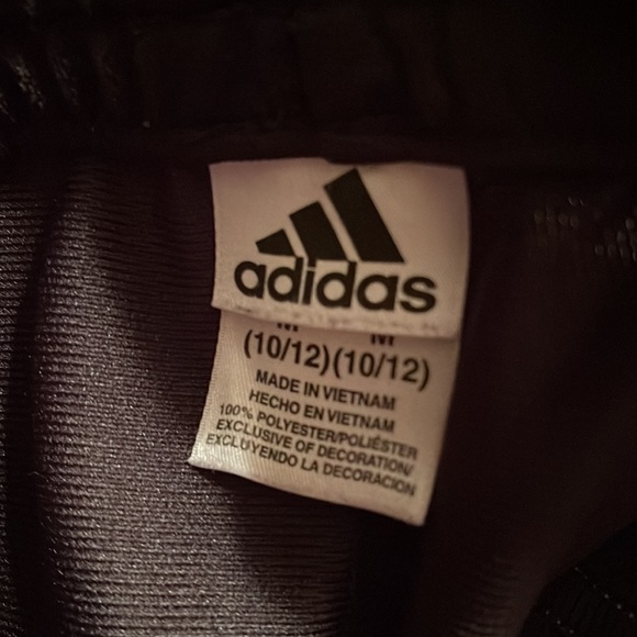 ADIDAS Boys Trainer Pants - Black - Size M (10/12) - Picture 2 of 2